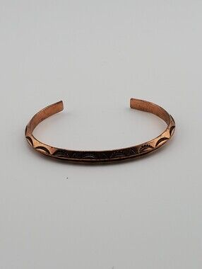 Native American Copper Cuff Bracelet